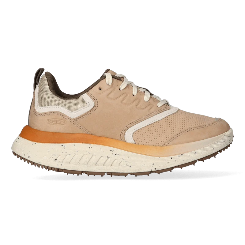 WK400 Leather Dames Wandelschoenen Safari/Birch