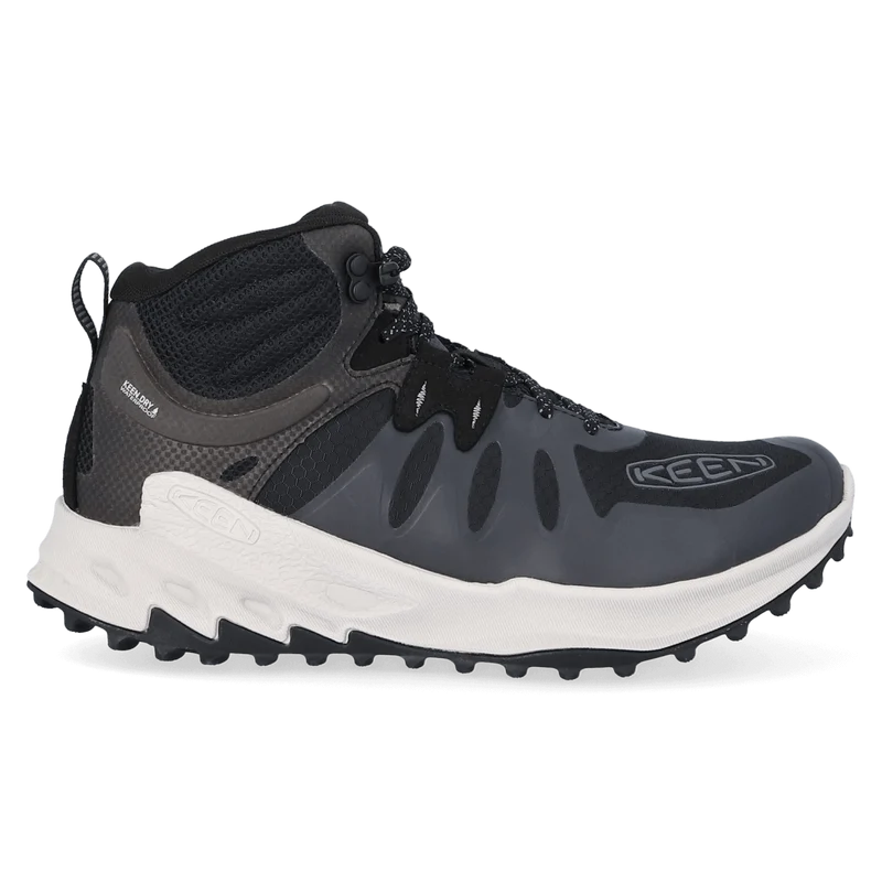 Zionic Mid Heren Wandelschoenen Black/Steel Grey
