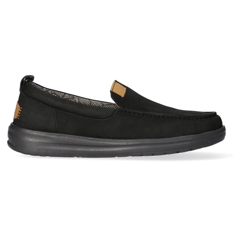 Wally Grip Moc Craft Leather Heren Mocassins Black