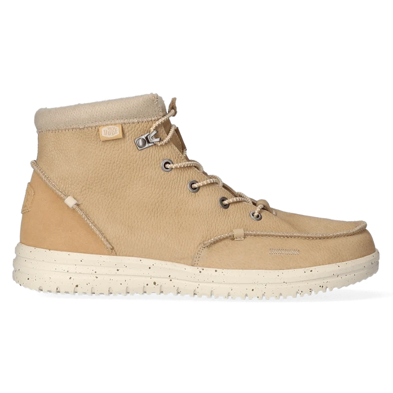 Bradley Leather Heren Boots Wheat
