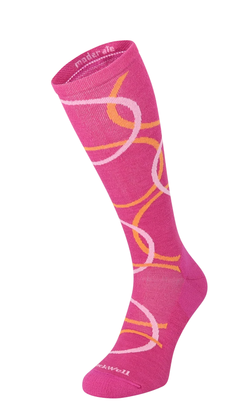 In The Loop Dames Compressiekousen Klasse 1 Raspberry