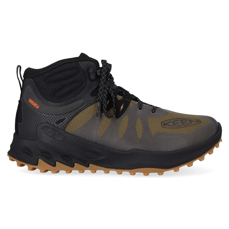Zionic Mid Heren Wandelschoenen Dark Olive/Scarlet Ibis