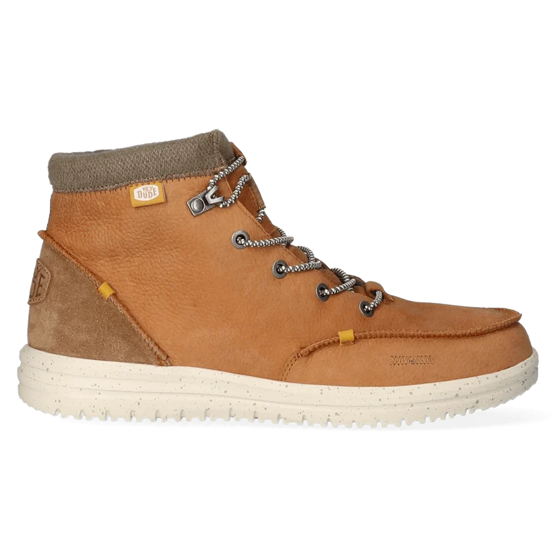 Bradley Leather Heren Boots Cognac