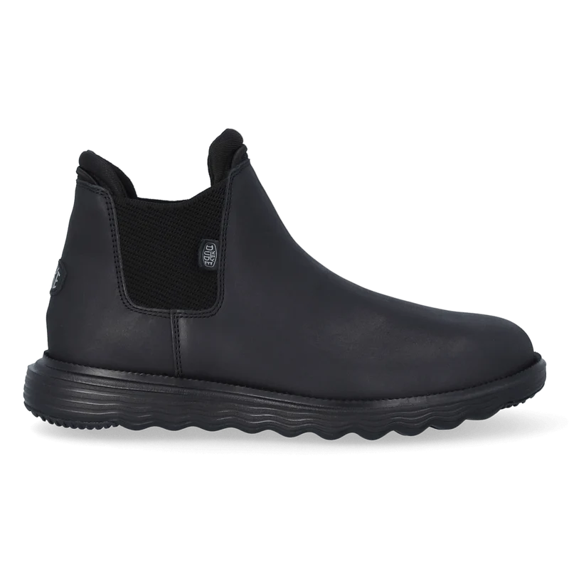 Branson Craft Leather Dames Boots Black/Black