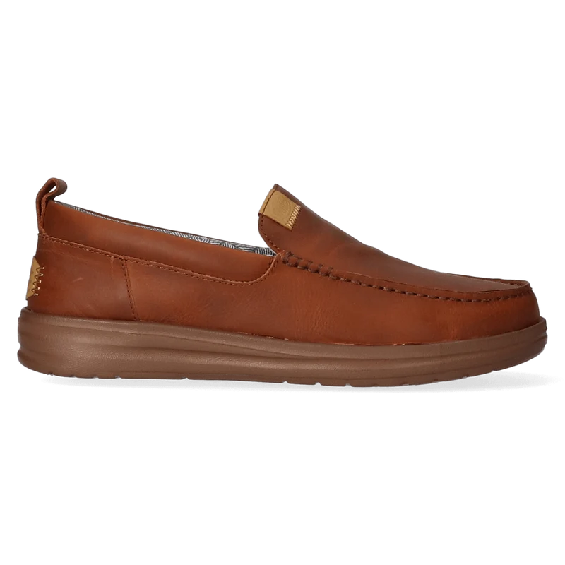 Wally Grip Moc Craft Leather Heren Mocassins Brown