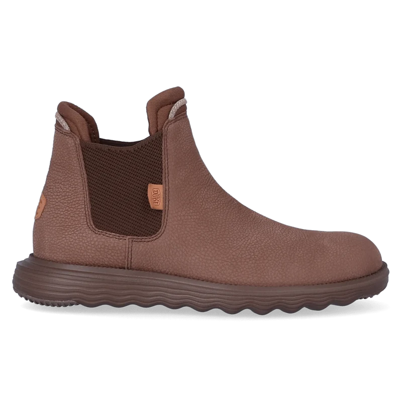 Branson Craft Leather Heren Boots Brown