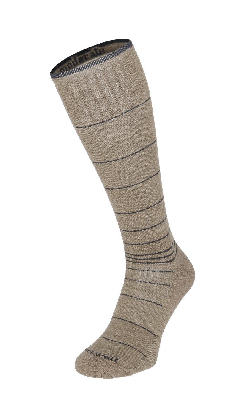 Circulator Heren Compressiekousen Klasse 1 Khaki