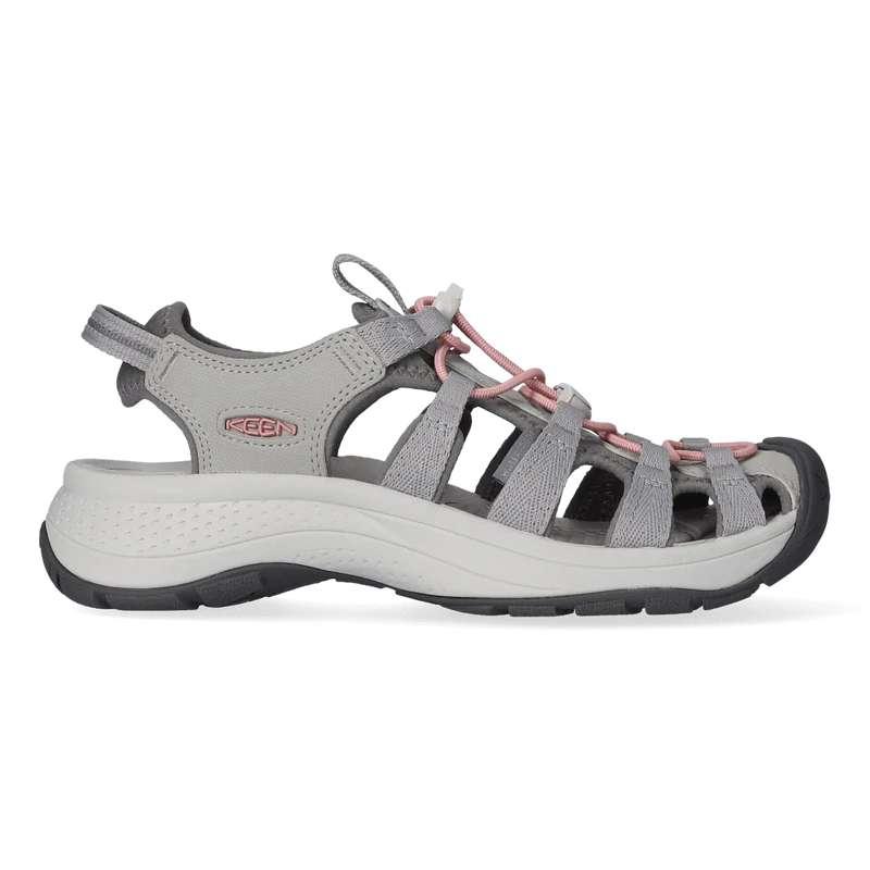 Astoria West Dames Wandelsandalen Grey/Coral