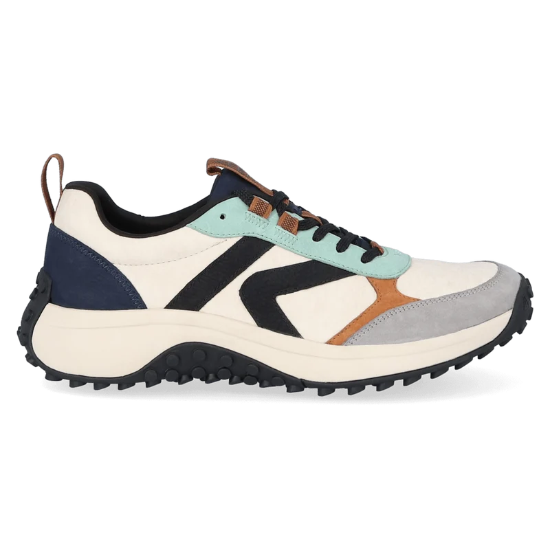 KS86 Leren Heren Sneakers Granite Green/Curry