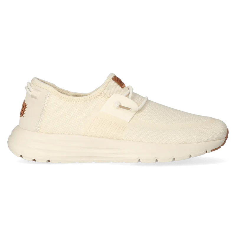 Sirocco Neutrals Heren Sneakers Almost White/White