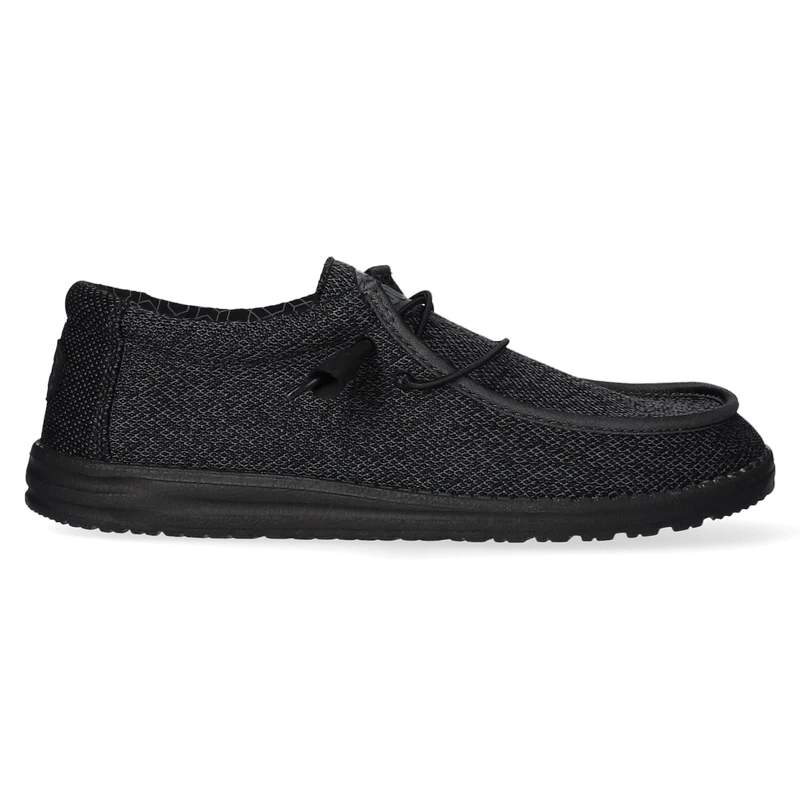 Wally Sox Heren Instappers Total Black