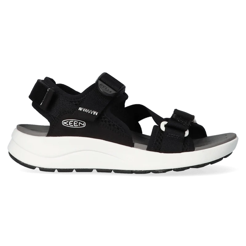 Elle Sport Backstrap Dames Sandalen Black/Steel Grey
