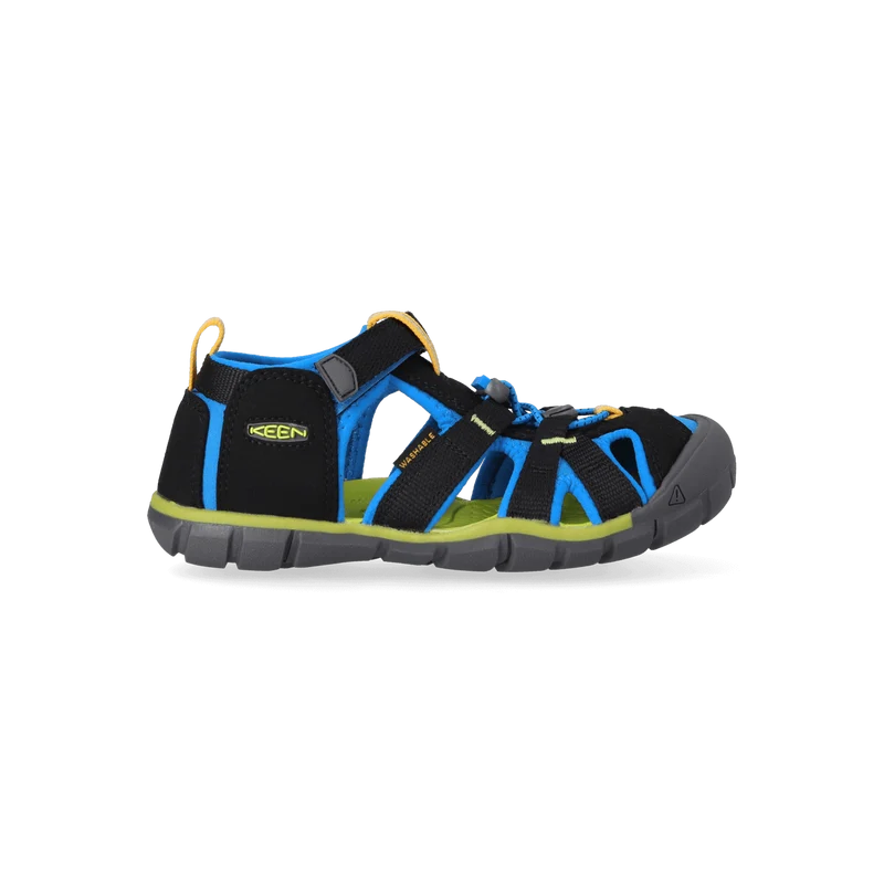 Seacamp II Older Kids Sandalen Black/Brilliant Blue