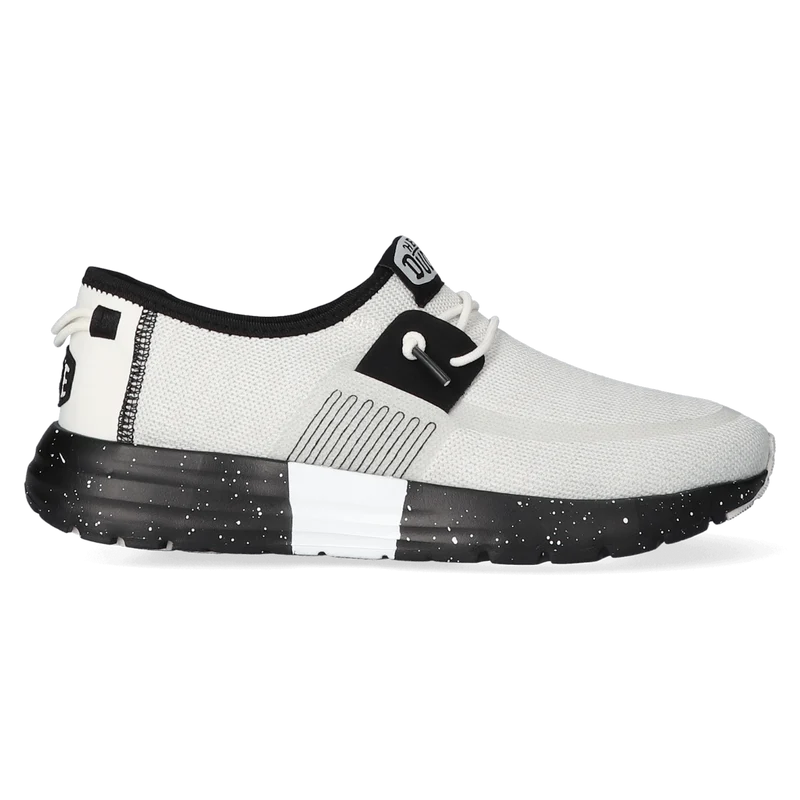 Sirocco Sport Mode Heren Sneakers Heather White/Black