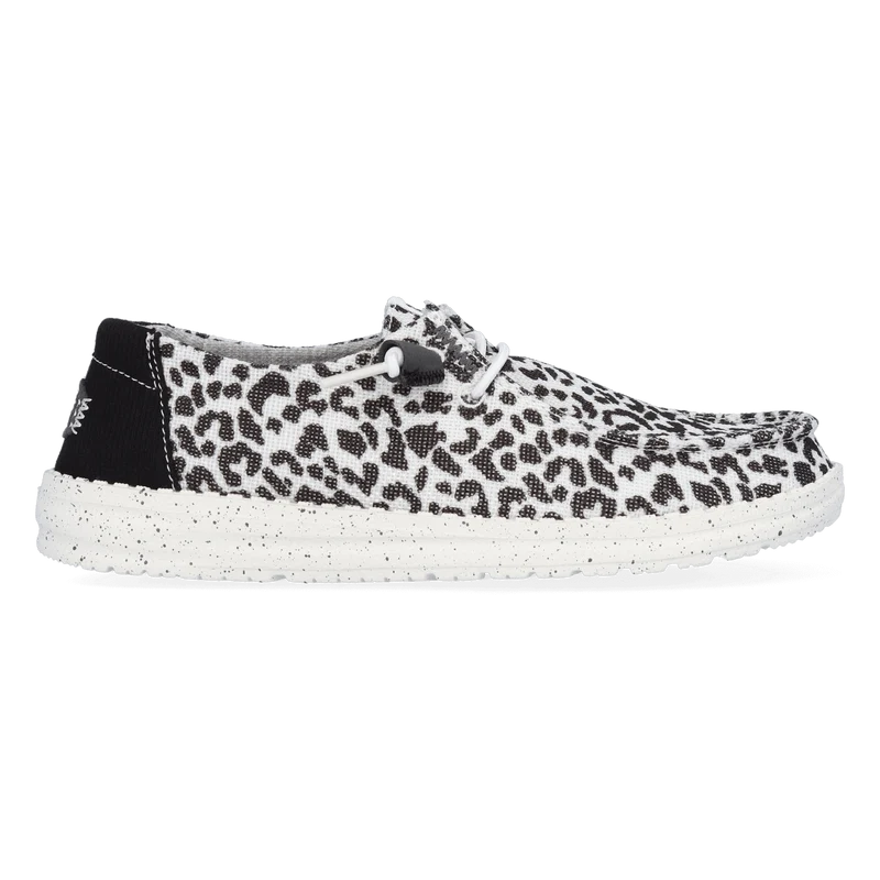 Wendy Dames Instappers Leopard Black/Grey