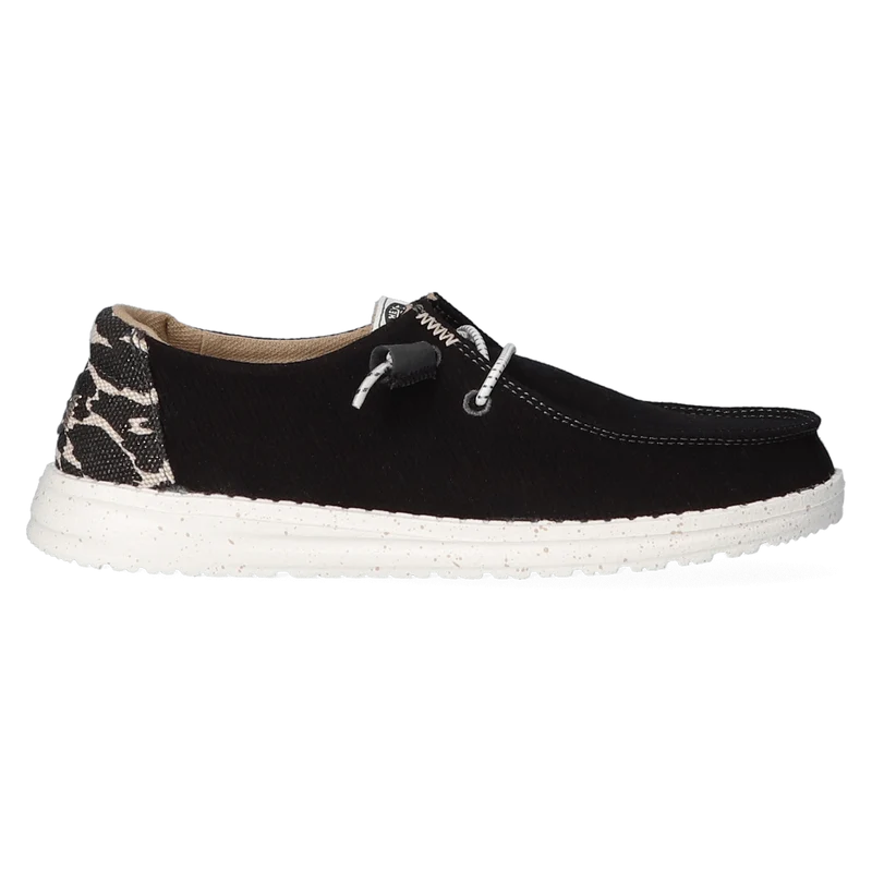 Wendy Dames Instappers Black/Leopard