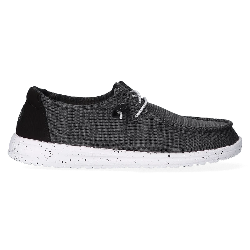 Wendy Sport Mesh Dames Instappers Black