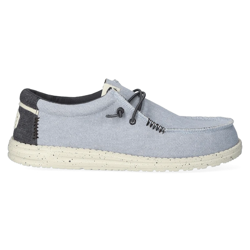 Wally Coastline Jute Heren Instappers Stone White