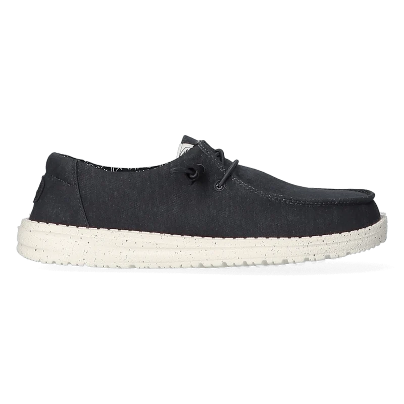 Wendy Canvas Dames Instappers Black