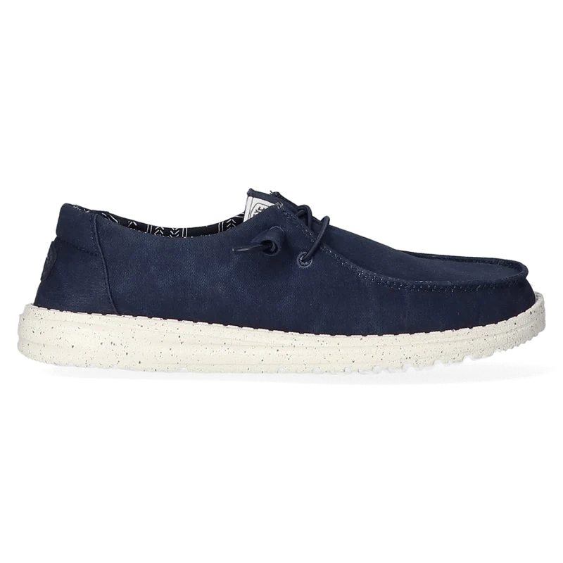 Wendy Canvas Dames Instappers Navy