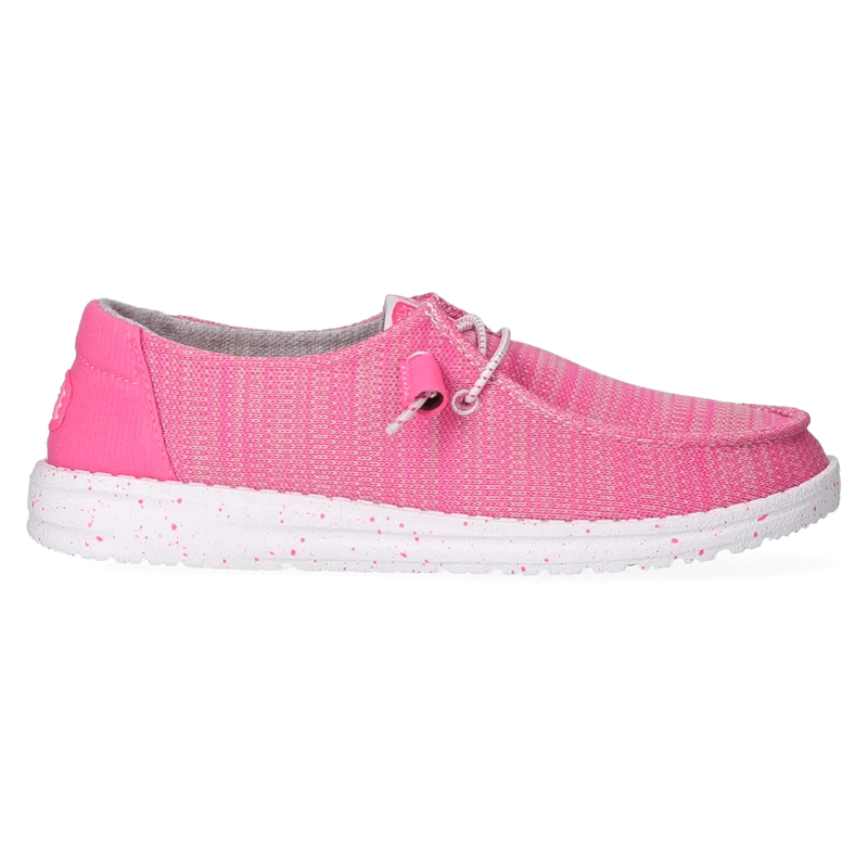 Wendy Sport Mesh Dames Instappers Bright Pink