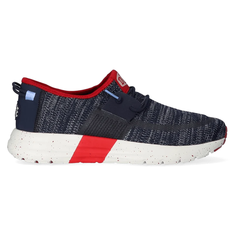 Sirocco Sport Mode Heren Sneakers Navy/Grey