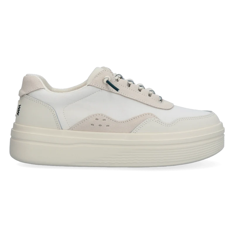 Hudson Lift Sport Dames Sneakers Cream