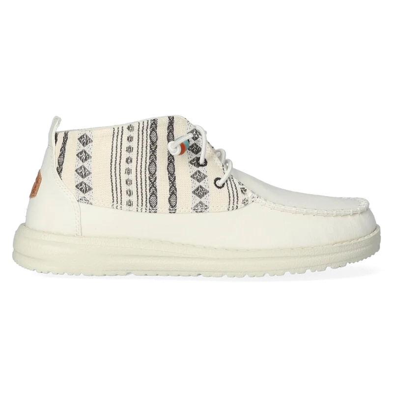 Wendy Mid Boho Mix Dames Instappers Baja Cream