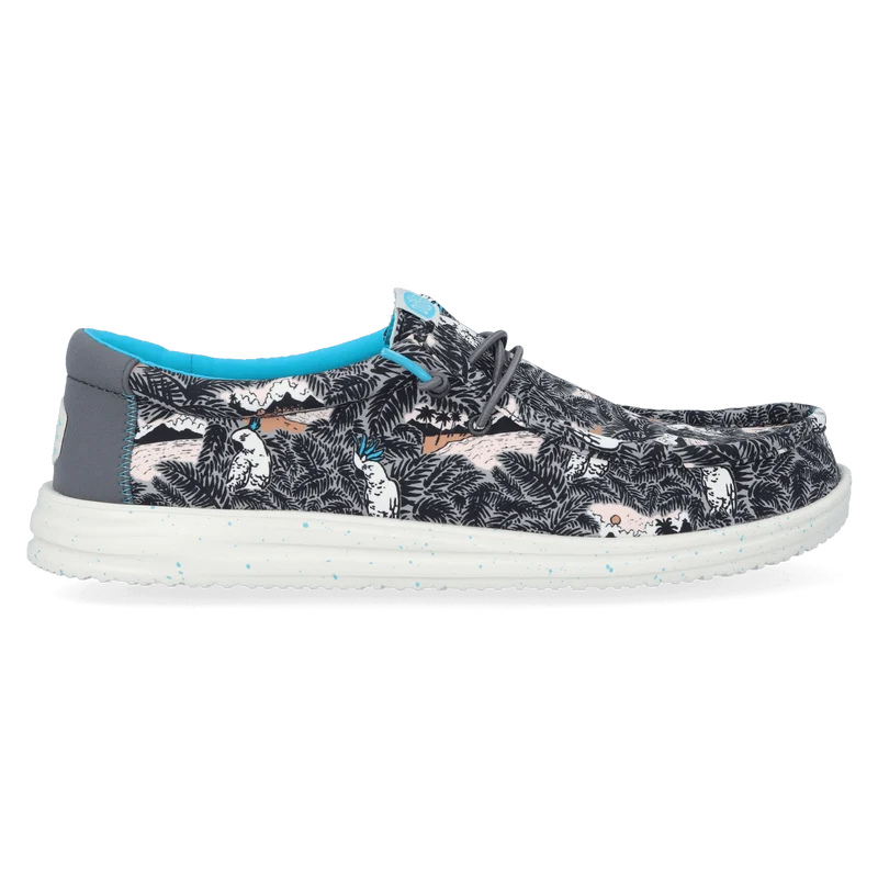 Wally H2O Heren Instappers Tropical Black/Tropical