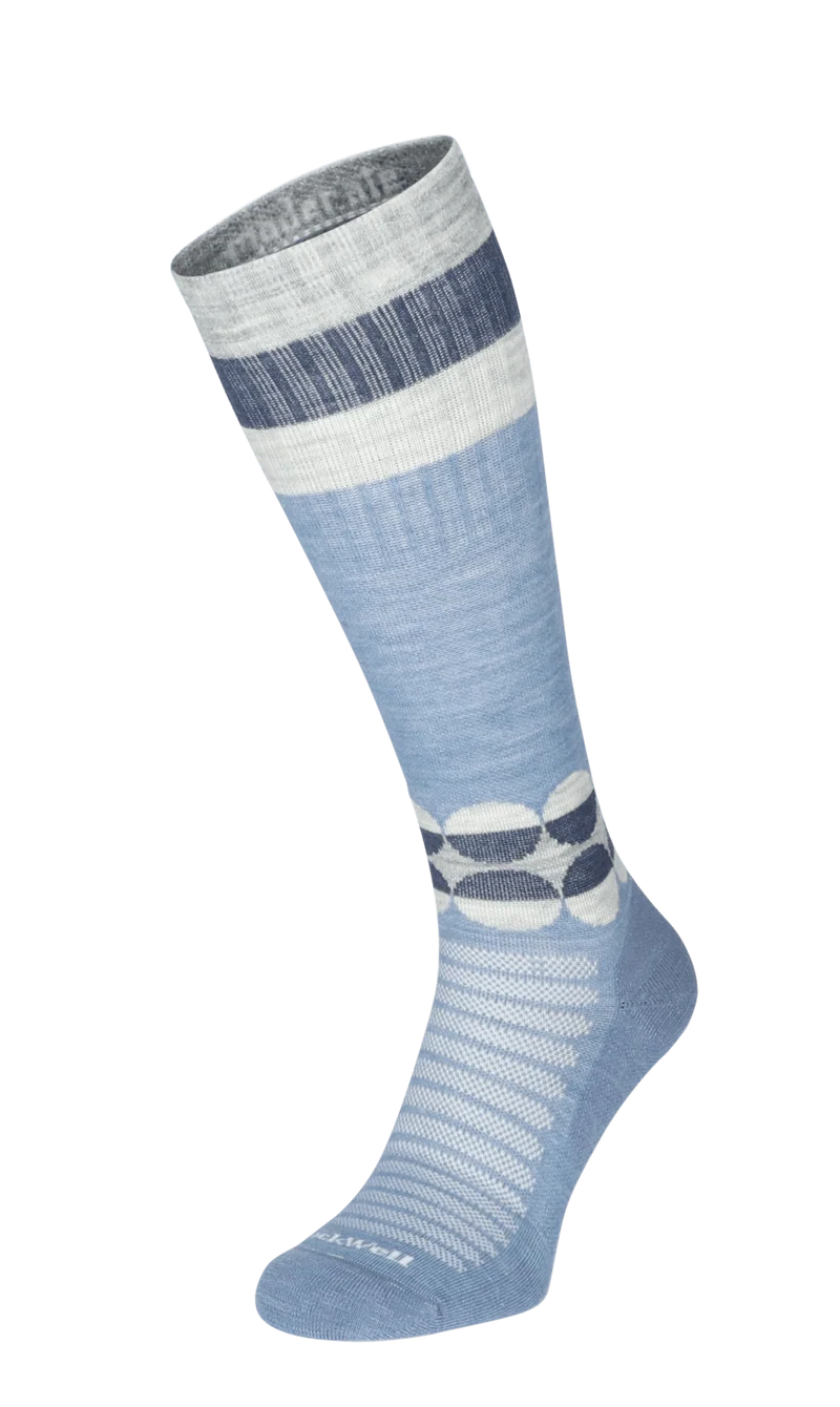 Spin Dames Compressiekousen Klasse 1 Bluestone