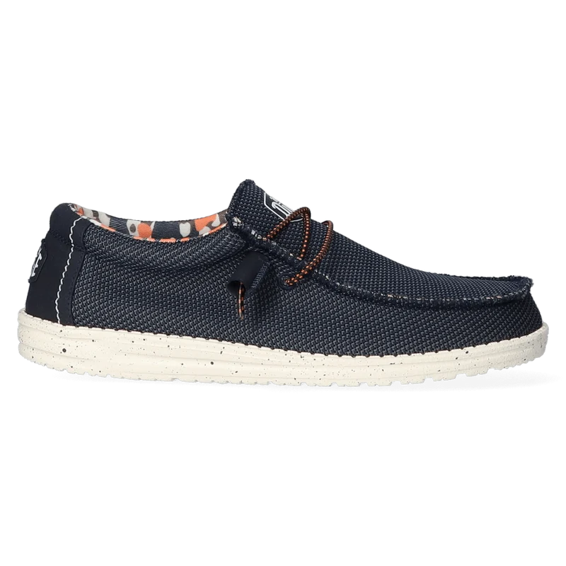 Wally Sox Stitch Heren Instappers Blue Multi