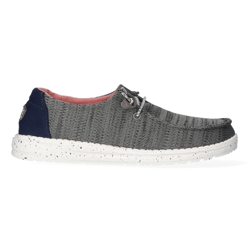 Wendy Sport Mesh Dames Instappers Navy