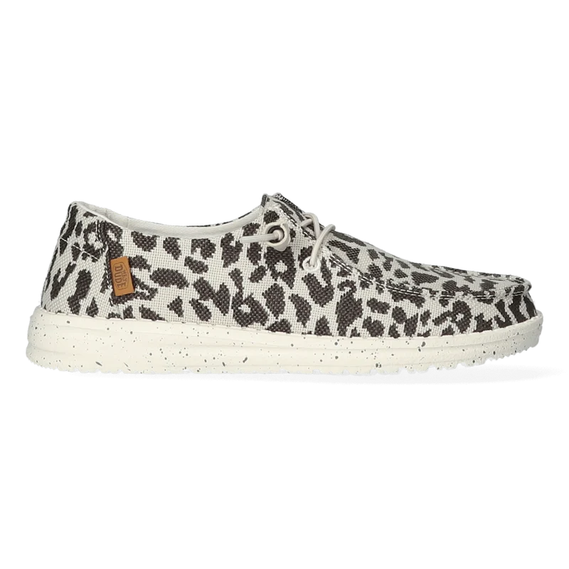 Wendy Dames Instappers Cheetah Grey