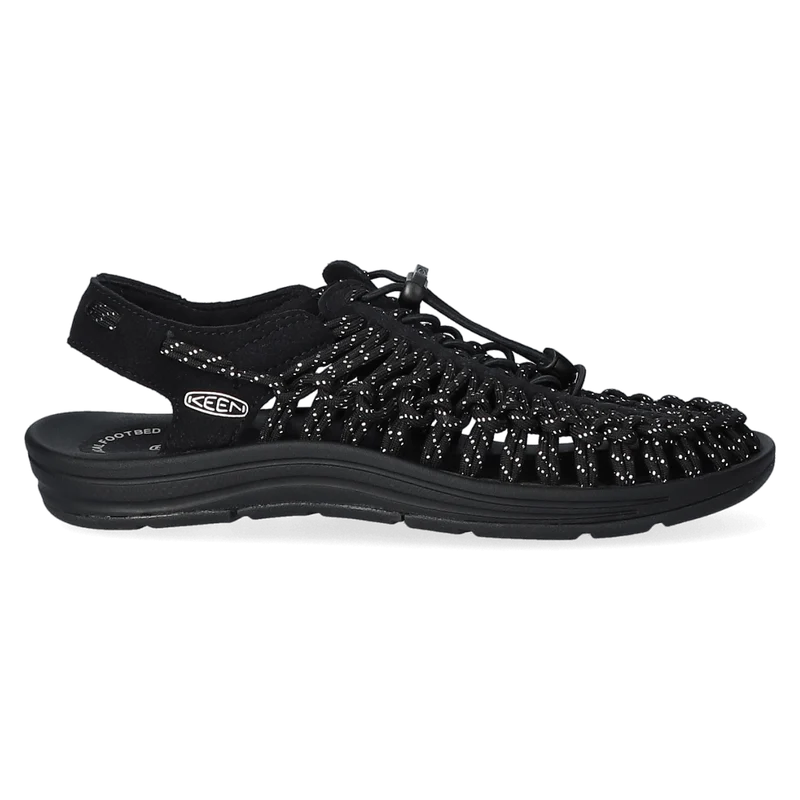 Uneek Dames Sandalen Black/Silver