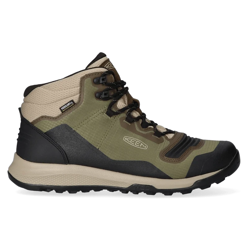 Tempo Flex Mid Dames Wandelschoenen Capulet Olive/Rosin