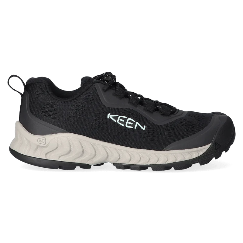 NXIS Speed Dames Trailschoenen Black/Blue Glass