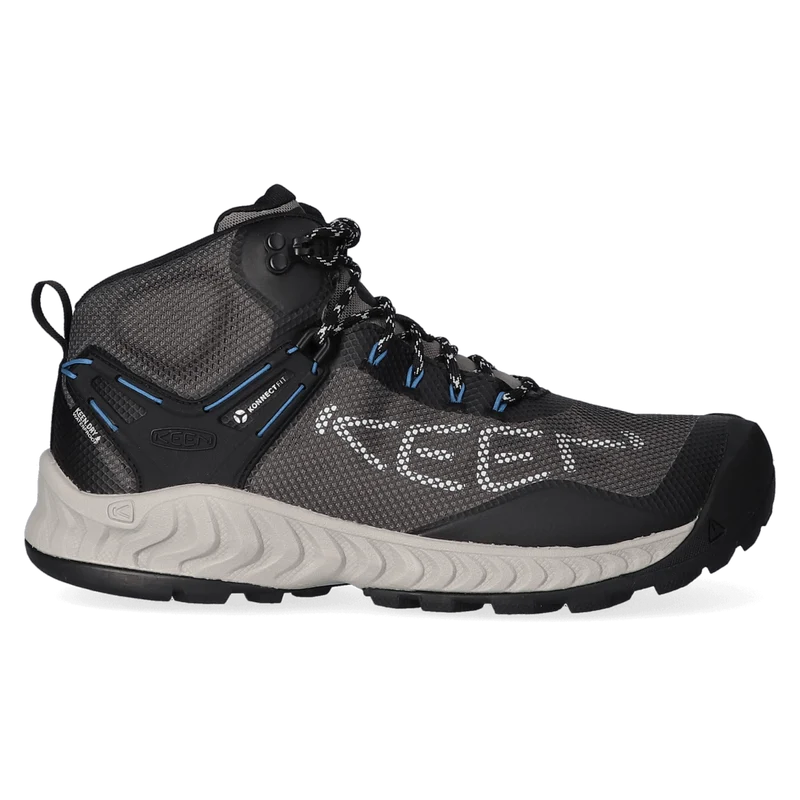 NXIS EVO Mid Heren Wandelschoenen Magnet/Bright Cobalt