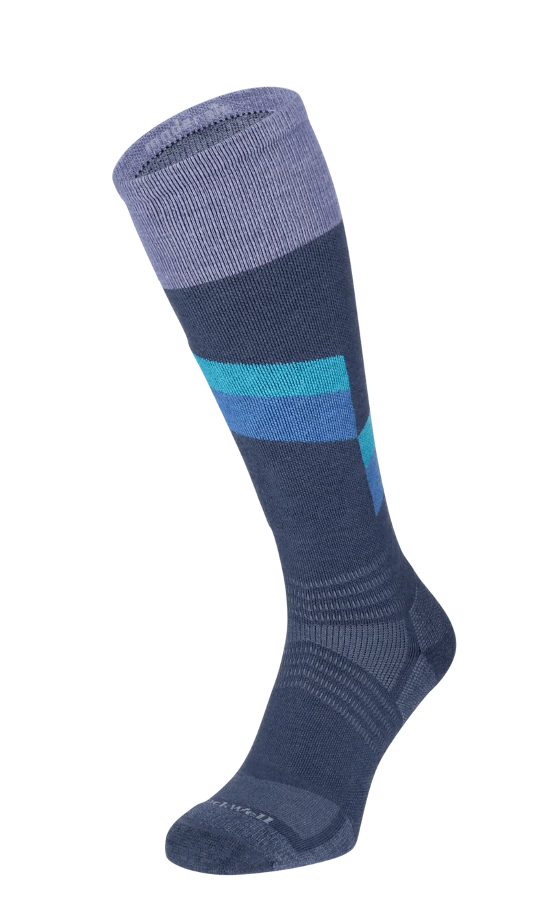 Steep Medium Dames Skisokken Klasse 1 Denim