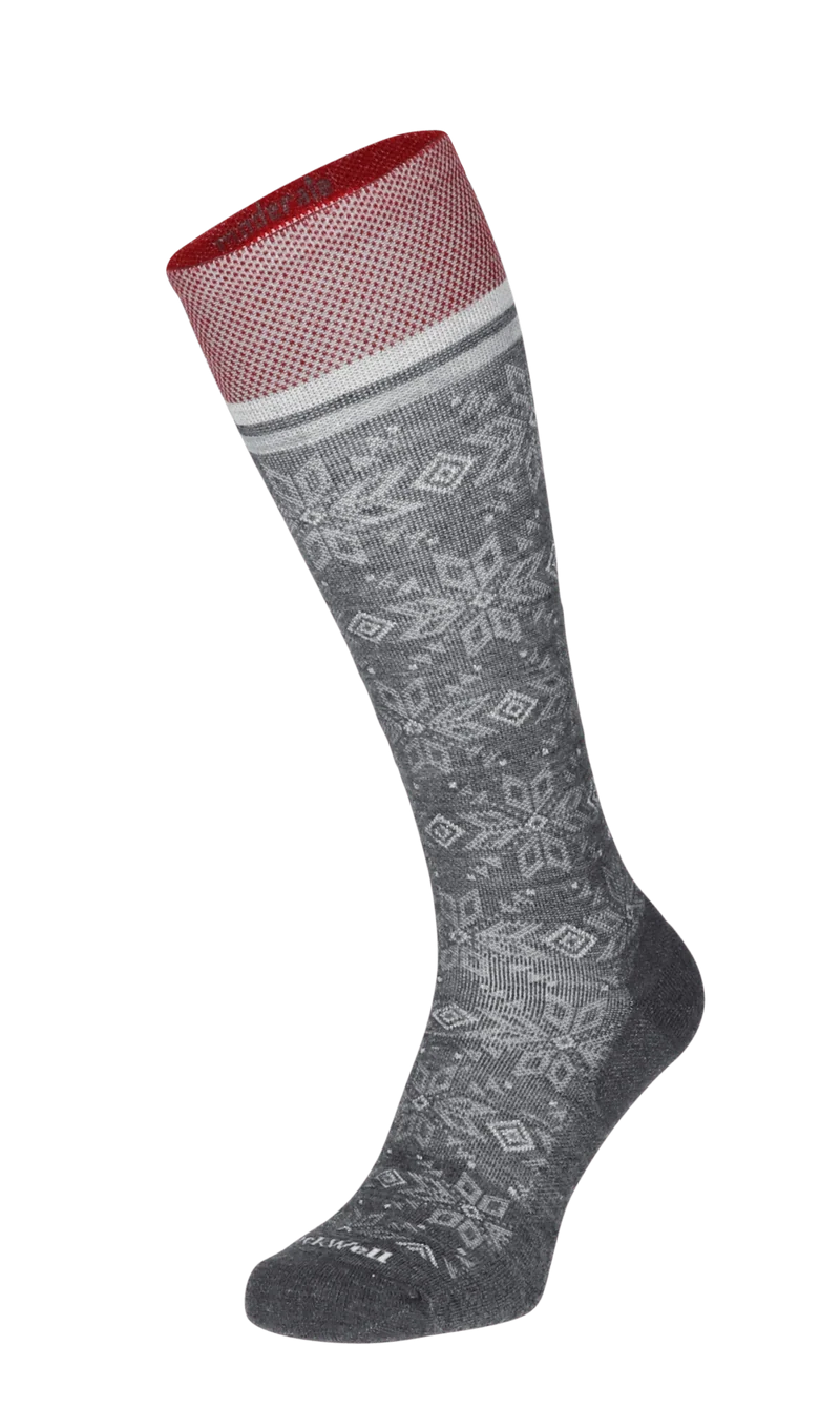 Winterland Dames Compressiekousen Klasse 1 Charcoal