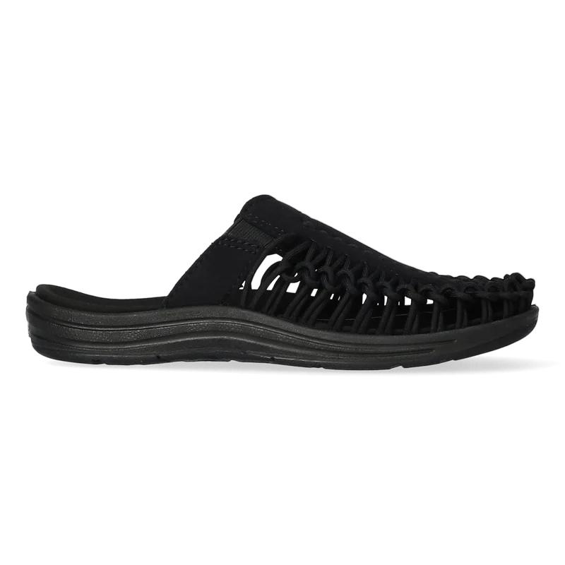 Uneek II Slide Dames Slippers Black/Plaza Taupe