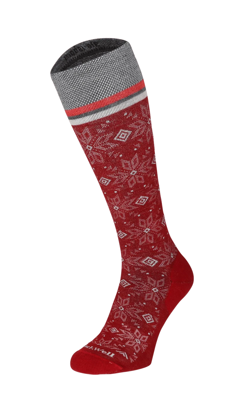 Winterland Dames Compressiekousen Klasse 1 Ruby