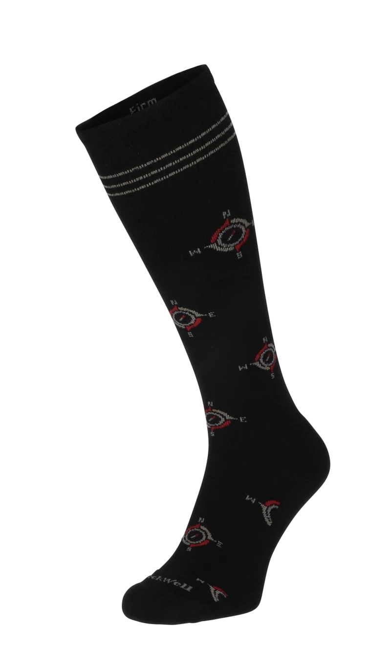 The Guide Heren Compressiekousen Klasse 2 Black