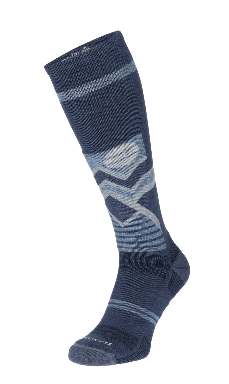 Snow Peak Heren Skisokken Klasse 1 Denim