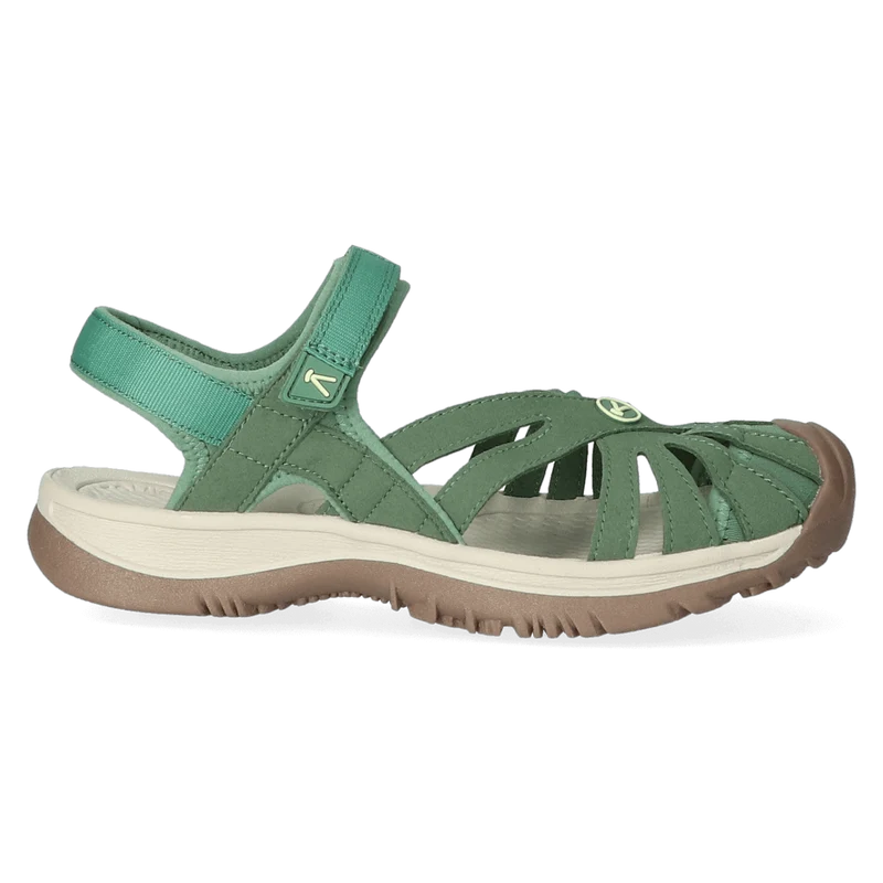 Rose Dames Sandalen Dark Ivy/Butterfly