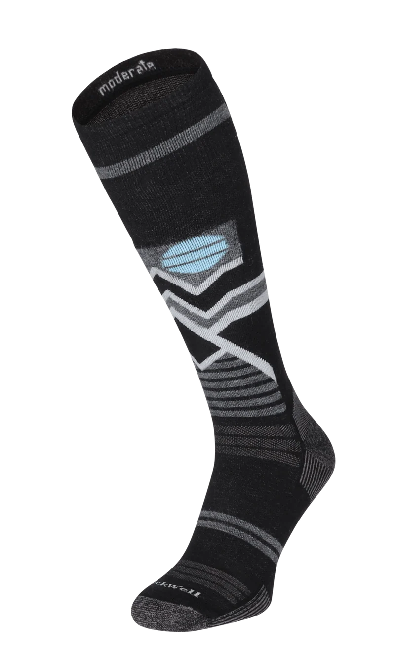 Snow Peak Heren Skisokken Klasse 1 Black