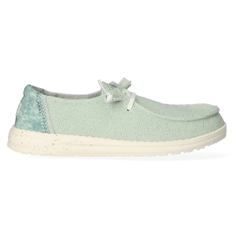 Wendy Woven Dames Instappers Mint
