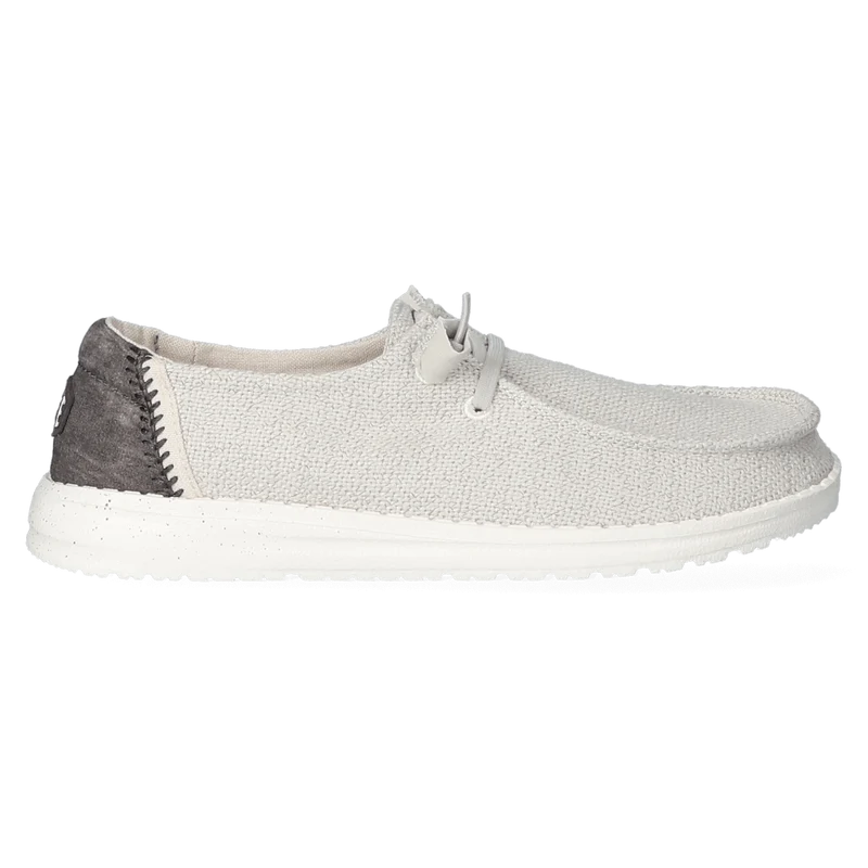 Wendy Woven Dames Instappers Light Grey