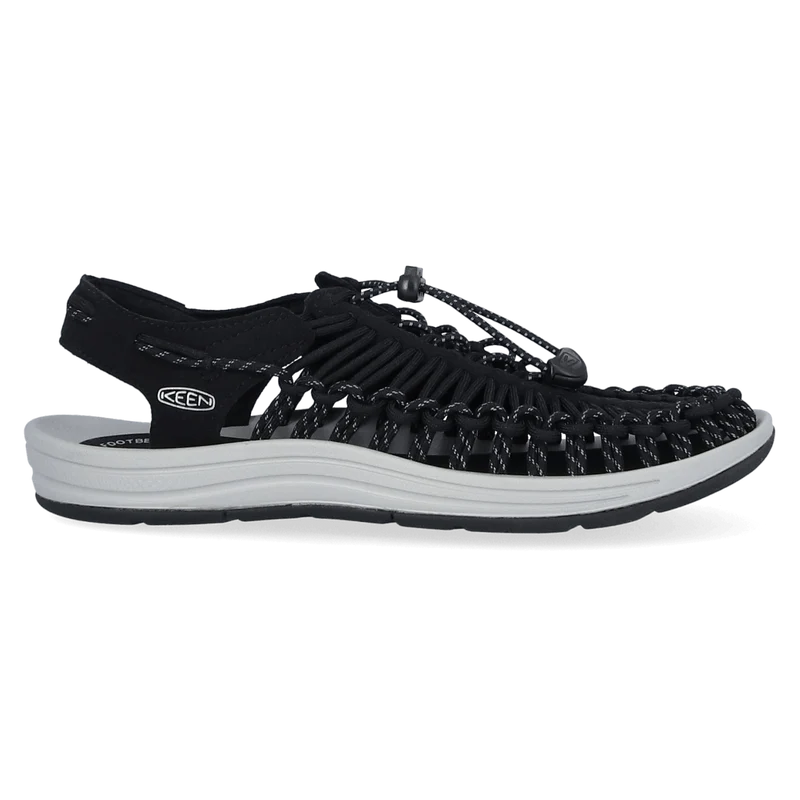 Uneek Heren Sandalen Black/Silver
