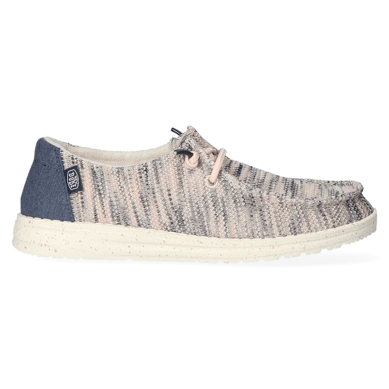 Wendy Sox Dames Instappers Light Pink