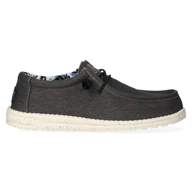 Wally Stretch Heren Instappers Black